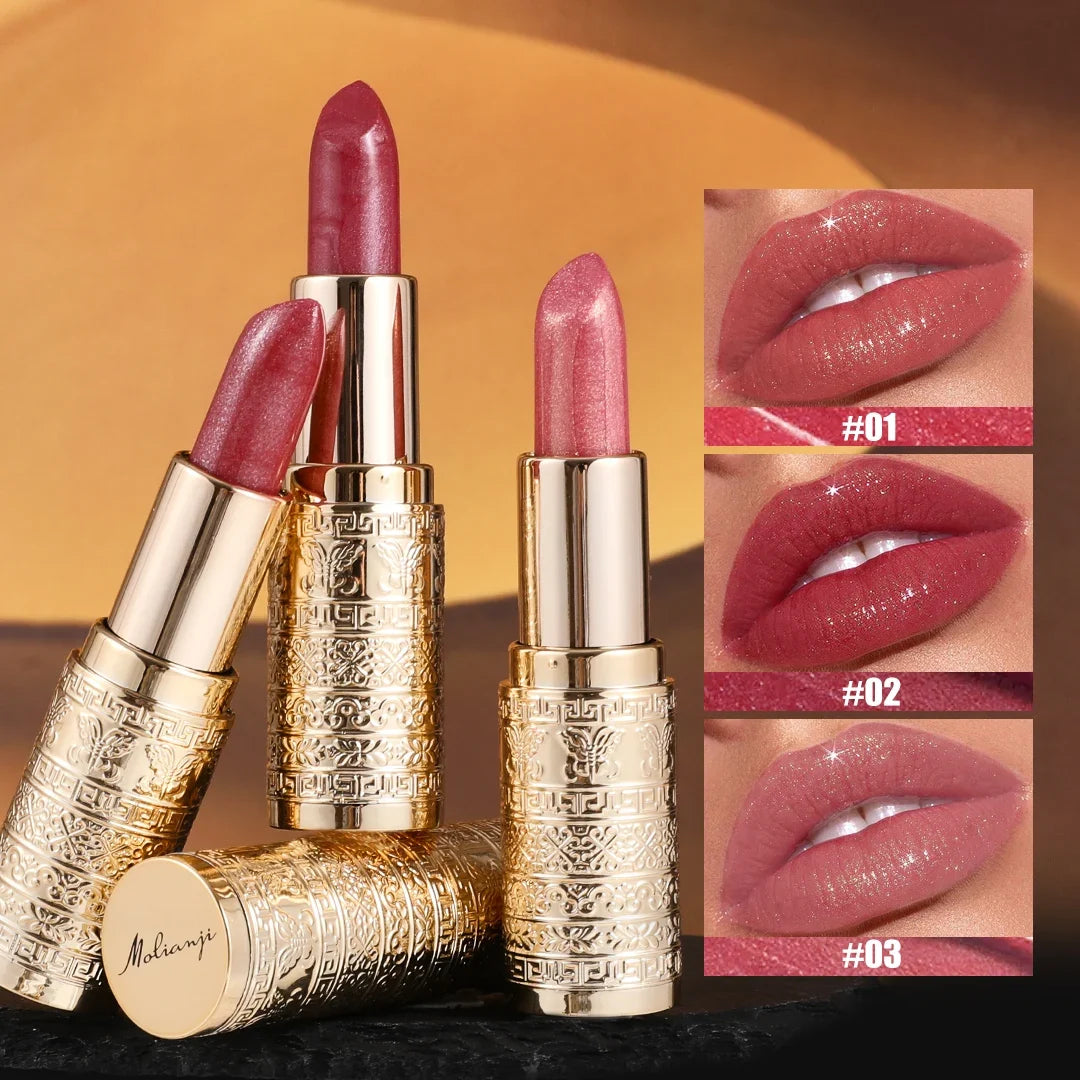 Qme Shining Lipstick – Long-Lasting Vibrant Color Lipstick Qme