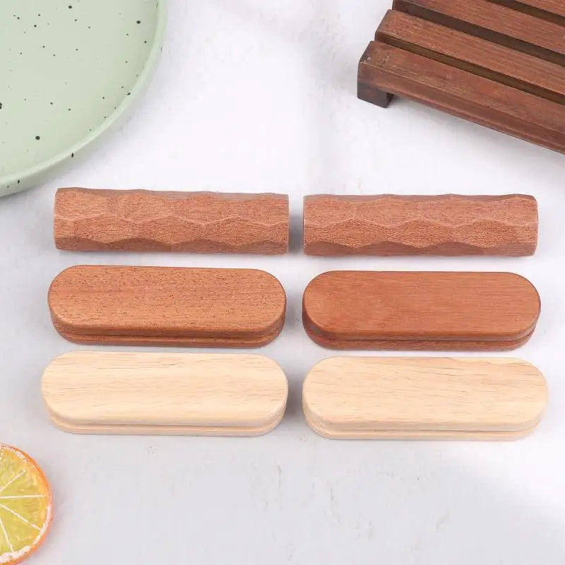 Sapele Wood Insulated Pan Handle Grip – Anti-Scald, 2 Pack Pan Handle Grip Qme