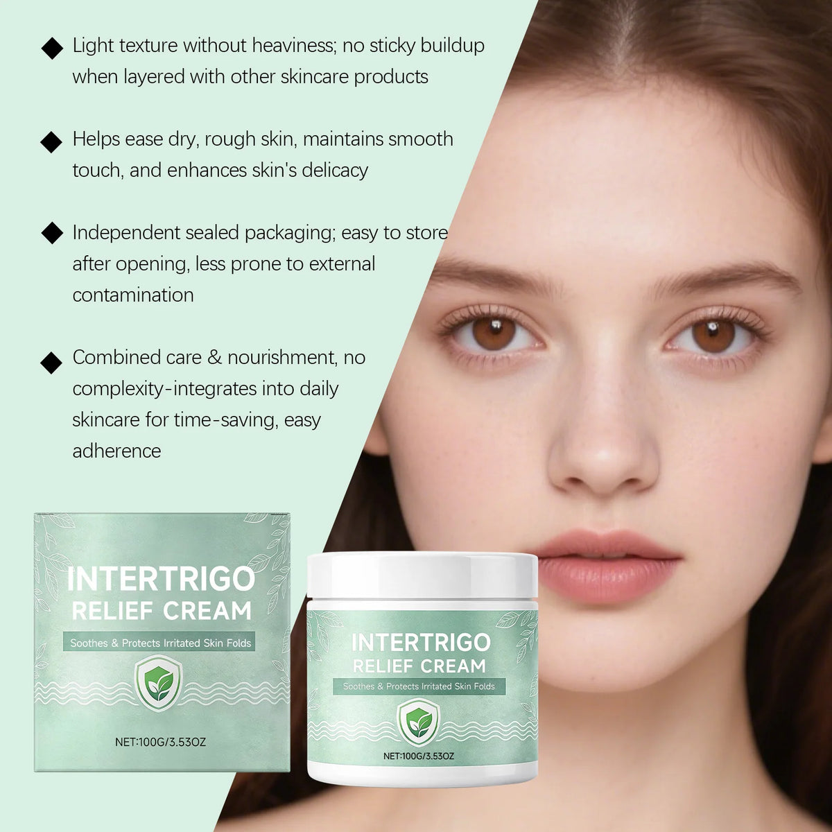 100g Hydrating Face Cream – Nourishing Moisture & Elasticity Face Moisturizer Cream Qst