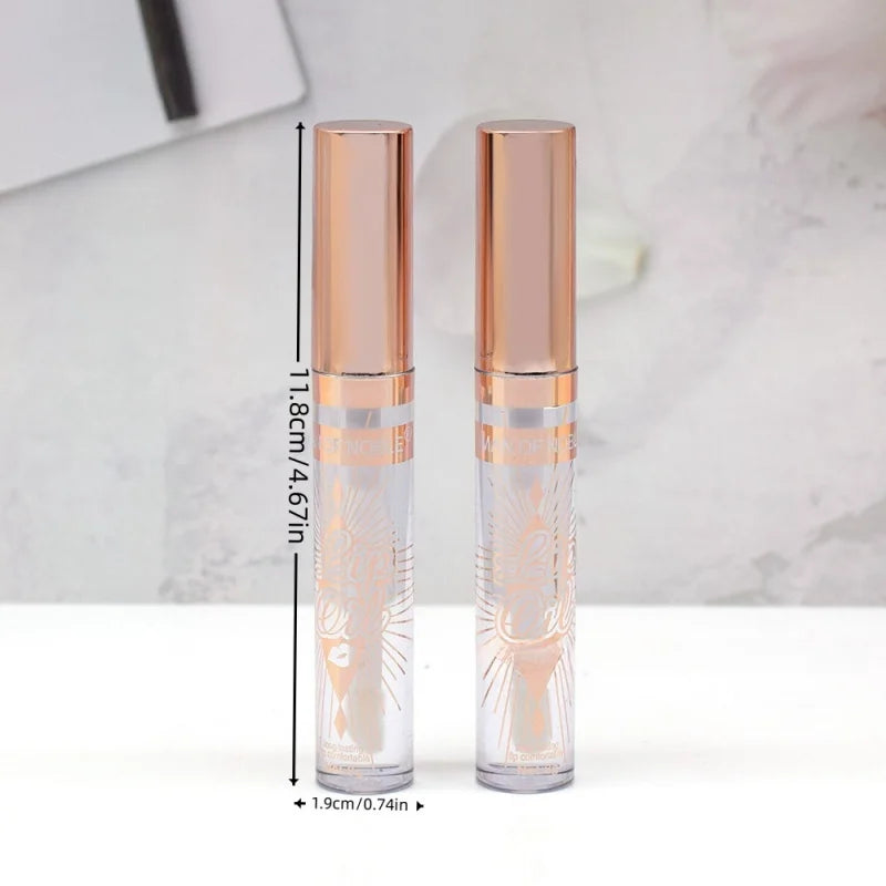 IMAN OF NOBLE 6-Piece Lip Oil Set – Moisturizing Clear Lip Gloss Lip Oil Set Qst