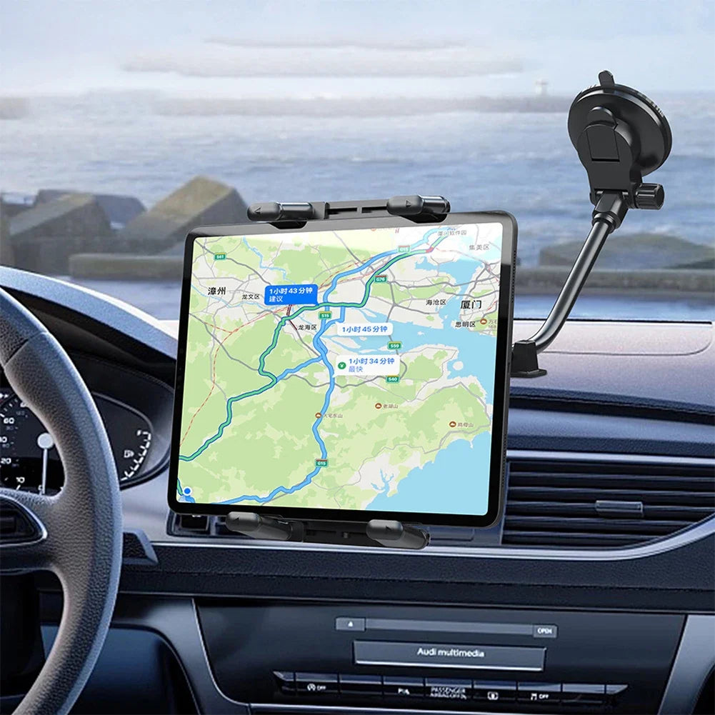 Suction Cup Dashboard Phone Tablet Holder Long Arm Gooseneck Car Phone Mount Qme