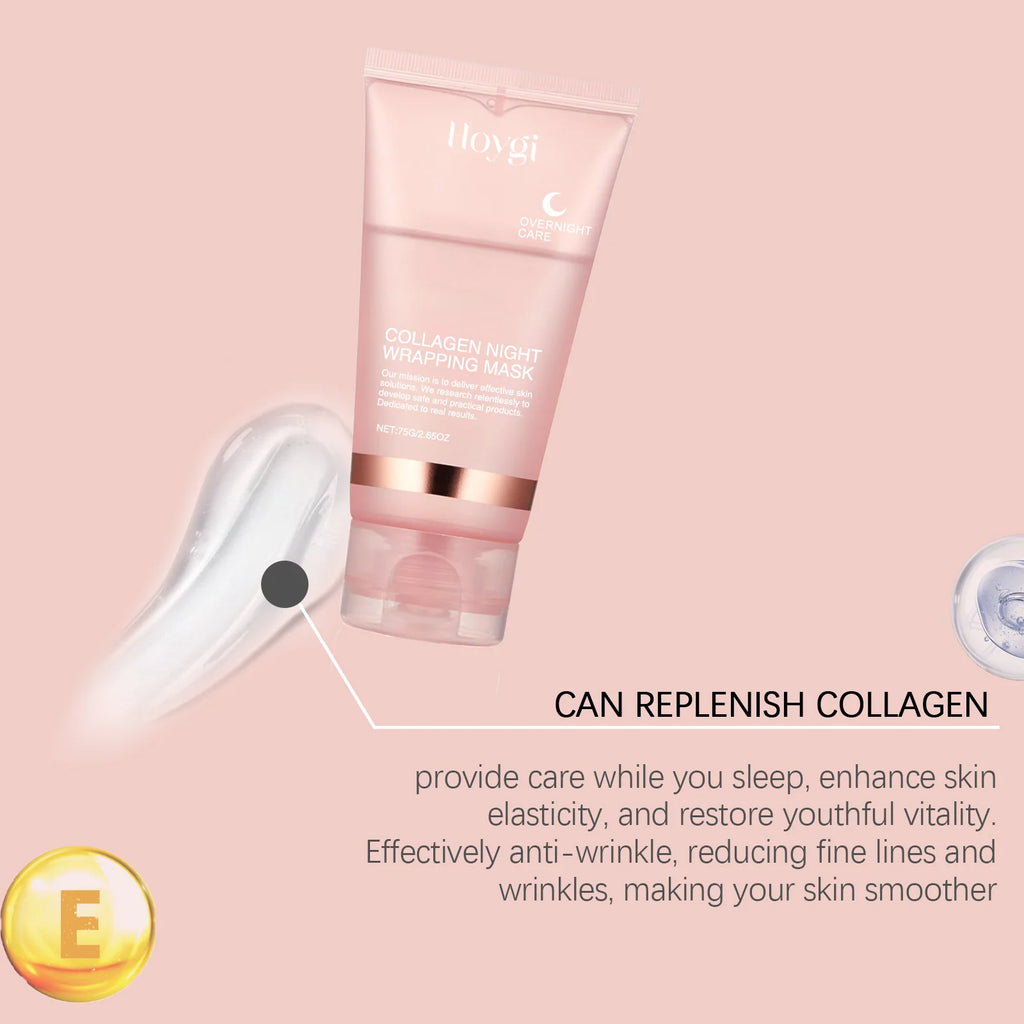 Hoygi 75g Collagen Peel Mask – Hydrating Pore-Cleansing Collagen Peel Mask Qst
