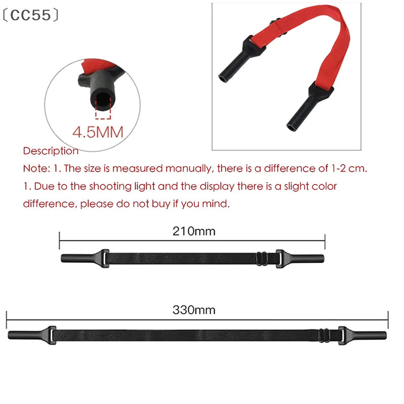 2-Pack Adjustable Non-Slip Glasses Strap – Sport Eyeglass Cord Glasses Strap Qst