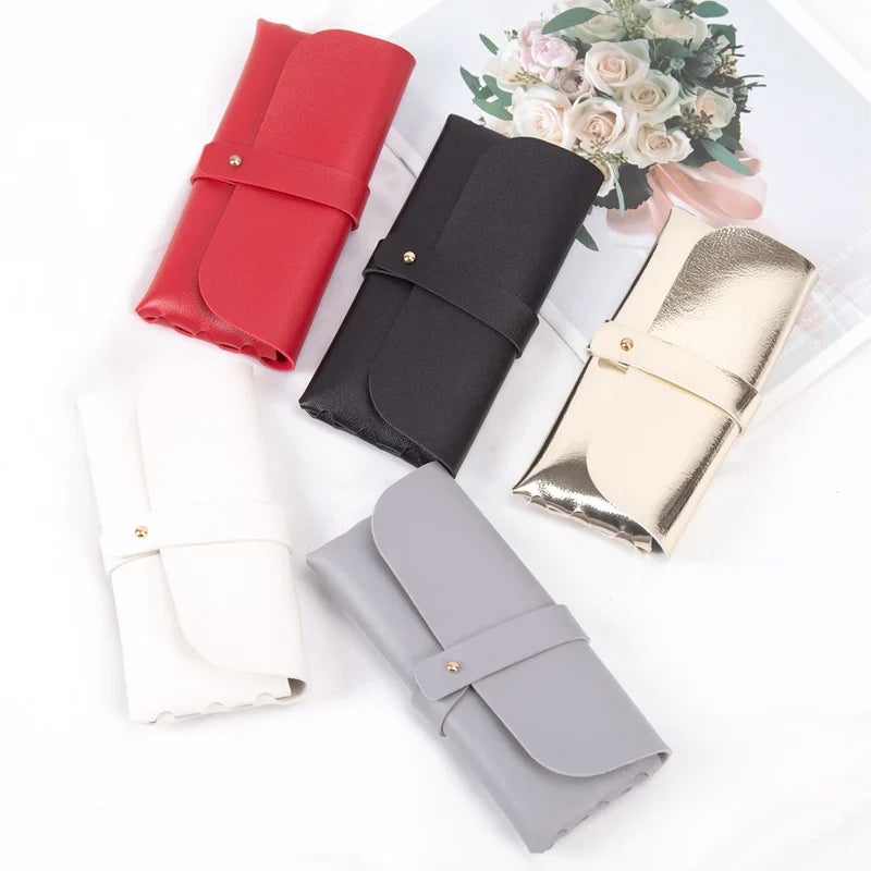 Thick Protective Eyeglasses Case – Soft Vinegar Fiber, Unisex Eyeglasses Case Qme