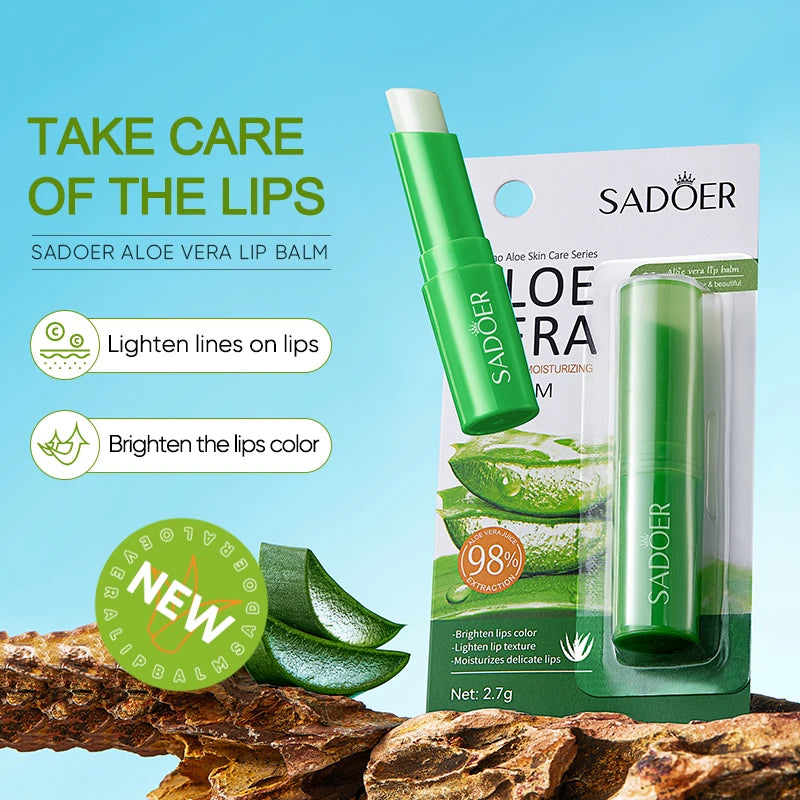 Aloe Vera Lip Balm – Hydrating, Nourishing & Moisturizing Lip Balm Qst