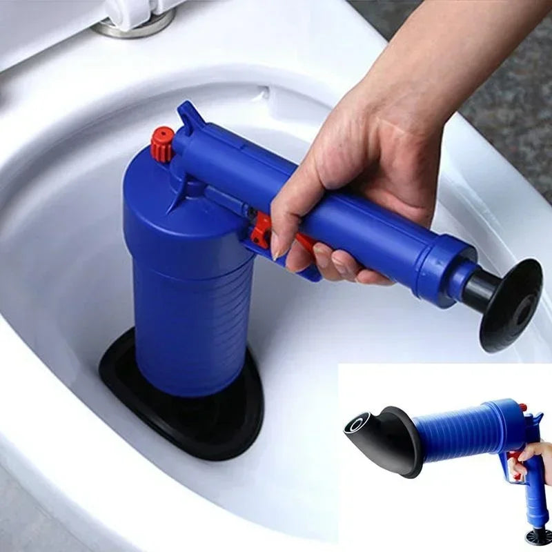 High-Pressure Drain Plunger Pump – Toilet, Sink & Floor Drain Plunger Pump Qme