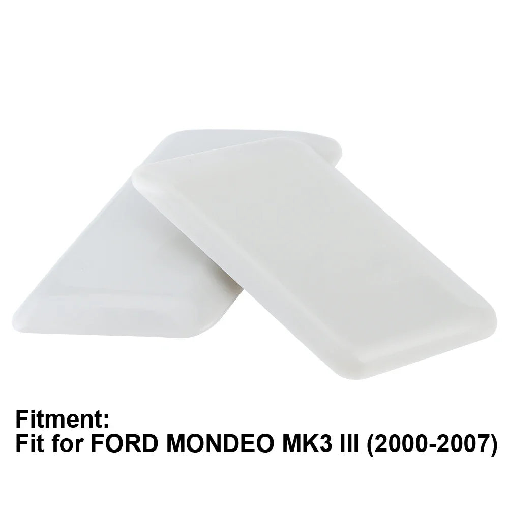Ford Mondeo MK3 Headlamp Washer Jet Cap Covers Pair 2000–2007 Headlamp Washer Cover Qme