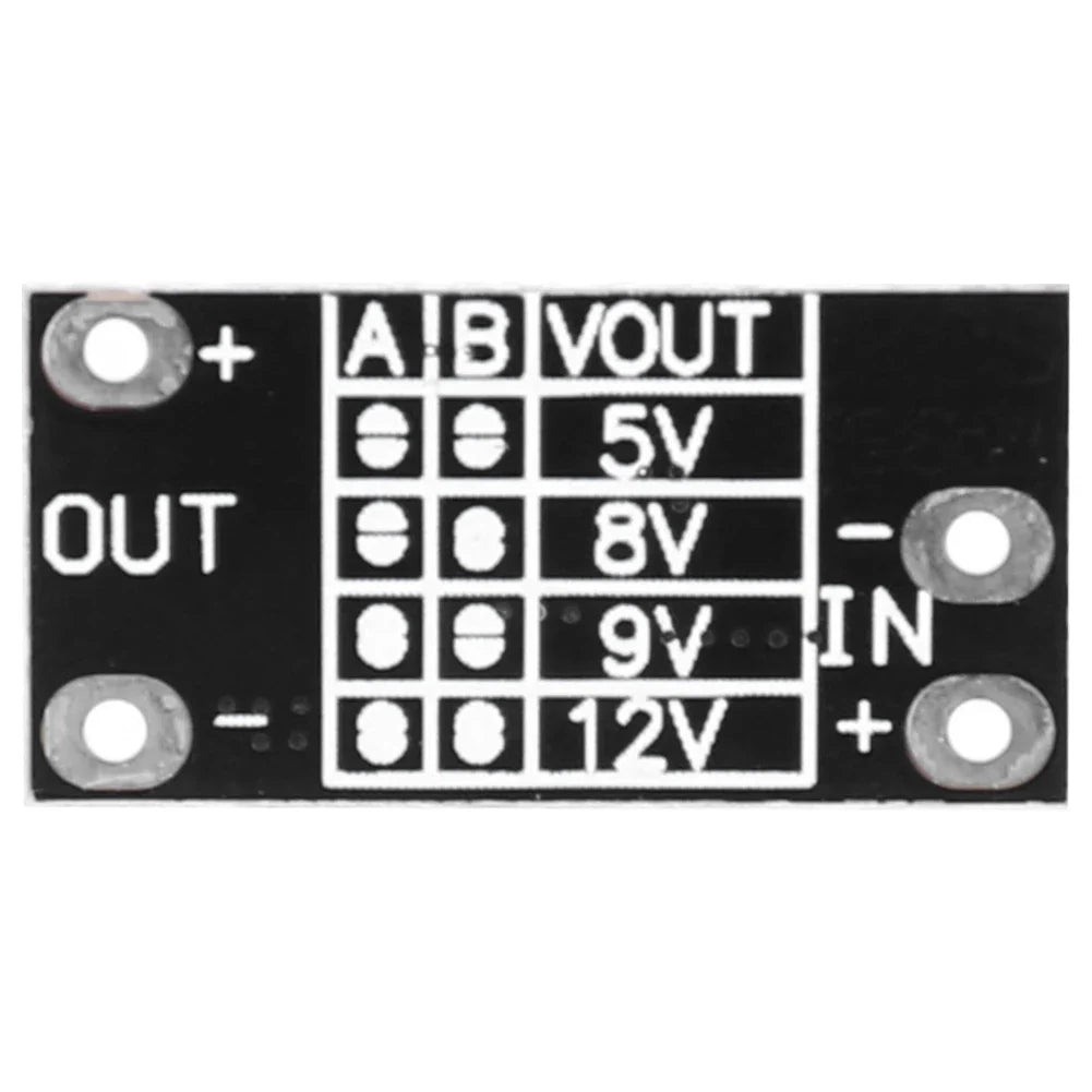 Mini DC Boost Converter Board 3.7V–12V Step-Up Module | 5V 8V 9V DC Step-Up Converter Qme