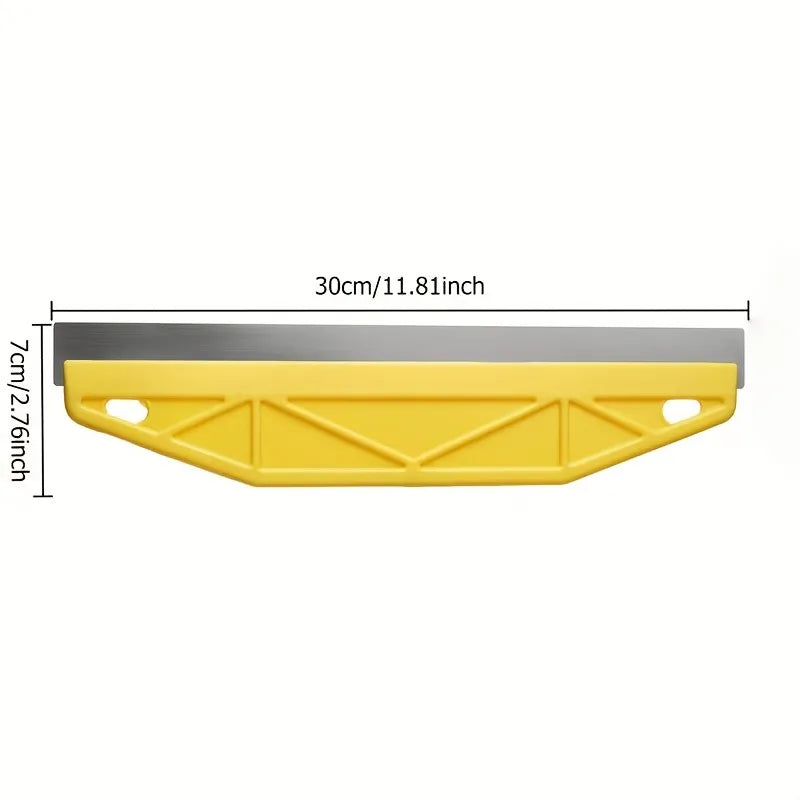 12-Inch Heavy-Duty Paint Shield Edger – Ergonomic Handle Paint Edger Tool Qme