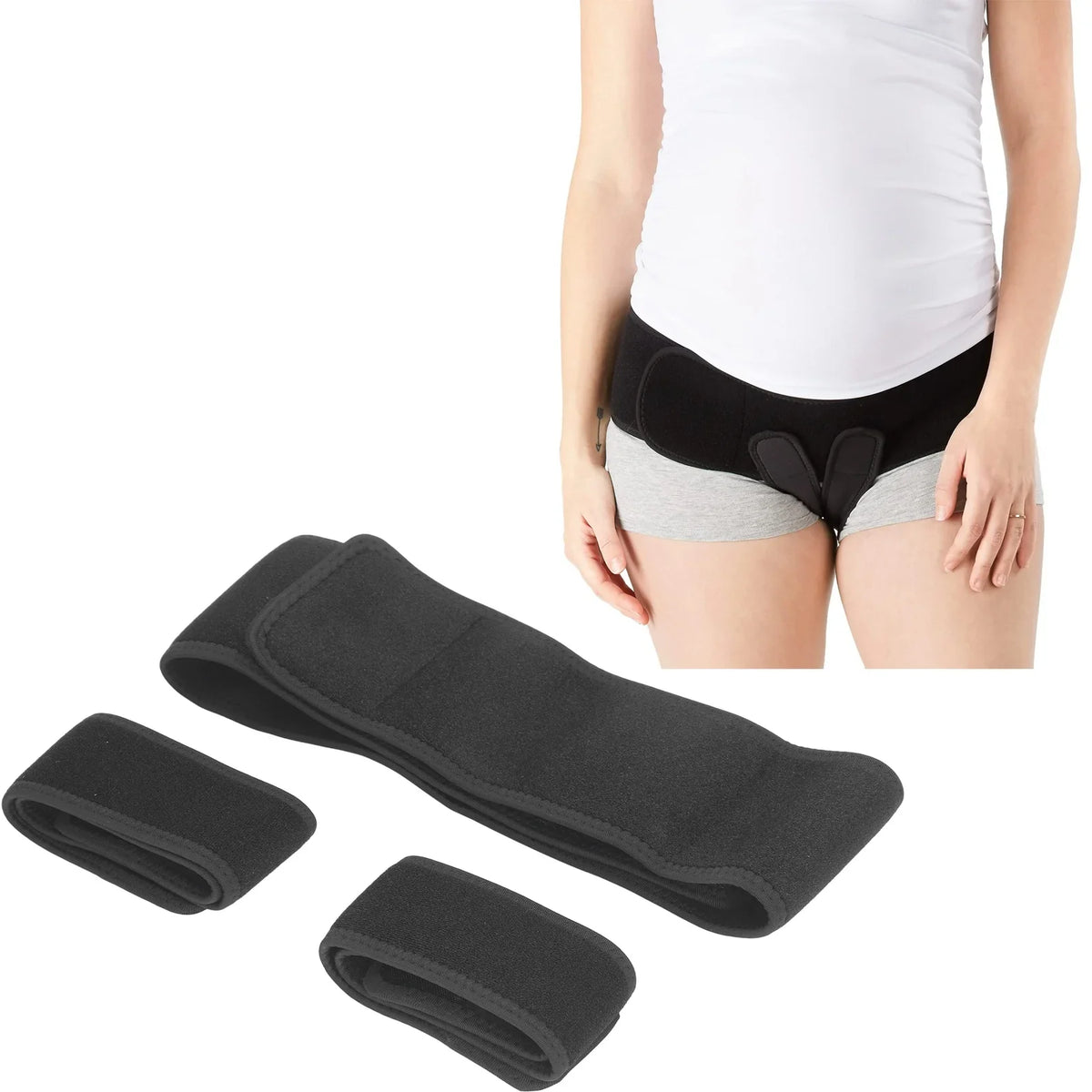 Adjustable Pelvic Support Belt – Stretchy V-Sling Maternity Brace Pelvic Support Belt Qme Default Title
