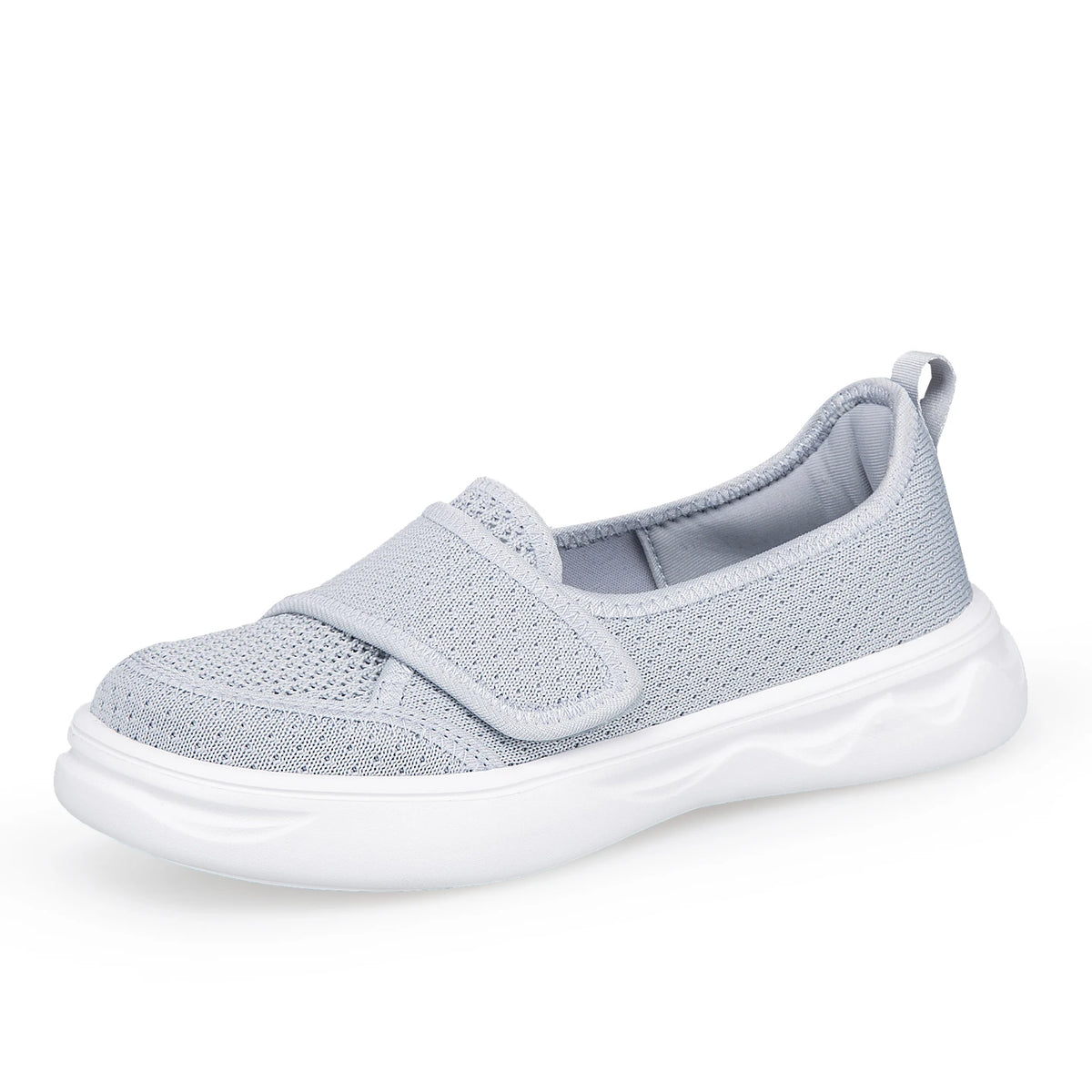 Women's Wide Toe Barefoot Sneakers – Soft Sole Walking Shoes Barefoot Sneakers Qst Light Grey 41