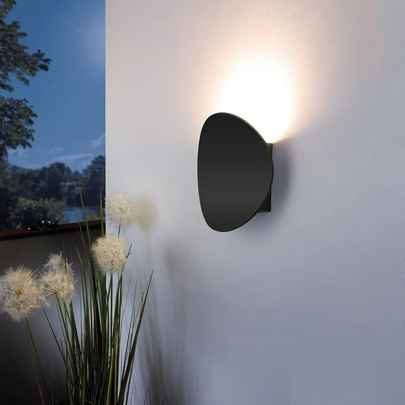 LED Wall Lamp IP65 Waterproof Indoor Outdoor Modern Minimalist LED Wall Sconce Qme