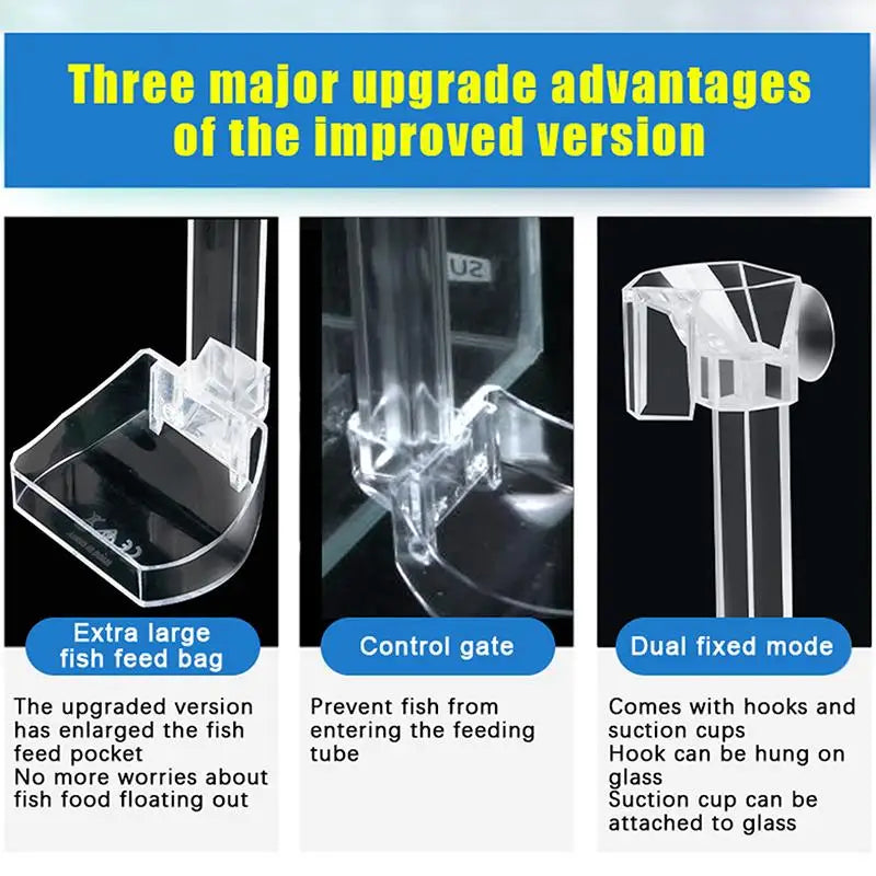 Aquarium Shrimp & Fish Feeding Dish with Brush & Spoon Aquarium Feeding Dish Qme