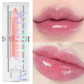 Color-Changing Glitter Jelly Lip Tint – Moisturizing Lipstick Glitter Lip Tint Qme 01