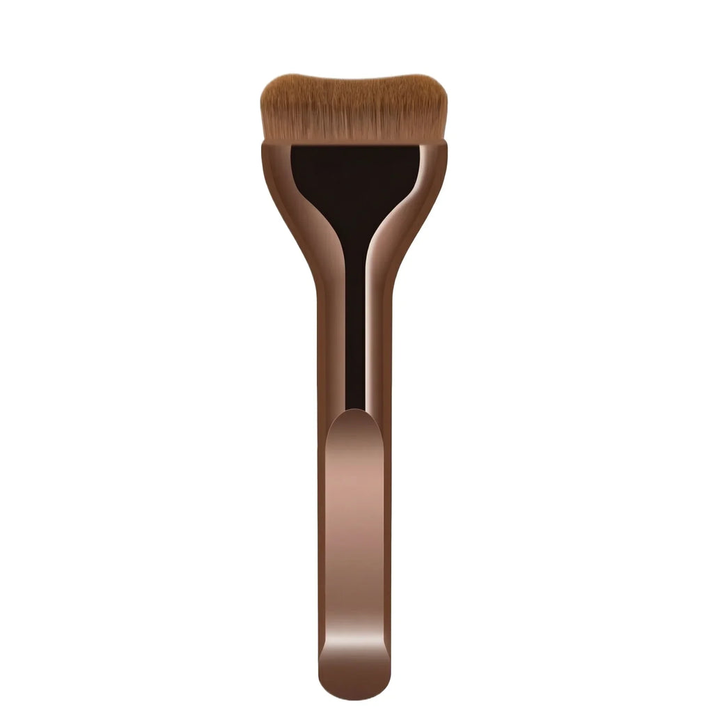 Ultra-Thin Wide-Edge Powder Foundation Brush | Soft Bristles Foundation Makeup Brush Qme