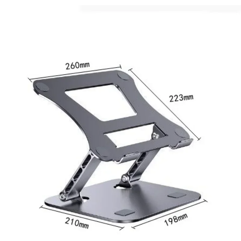 Foldable Aluminum Laptop Stand | Portable, Adjustable 10–17" Laptop Stand Qme