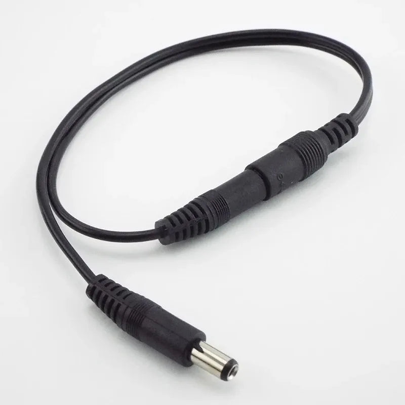DC Power Splitter Cable 1 to 2 – All Copper 5.5mm x 2.1mm DC Power Splitter Cable Qme