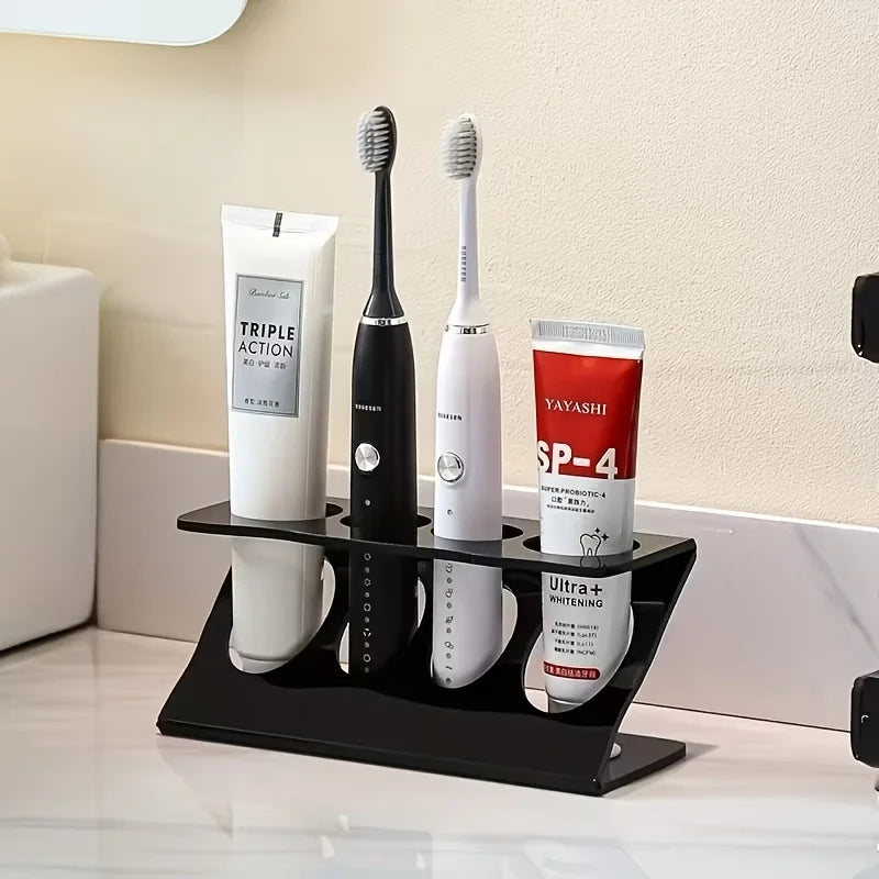 Bathroom Multipurpose Storage Rack & Toothbrush Holder Bathroom Organizer Rack Qme