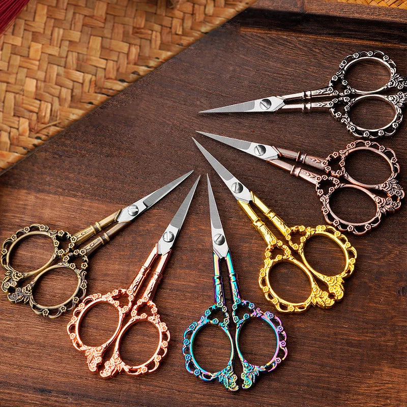 Retro Stainless Steel Tailor Scissors – Fabric Sewing Shears Tailor Scissors Qst
