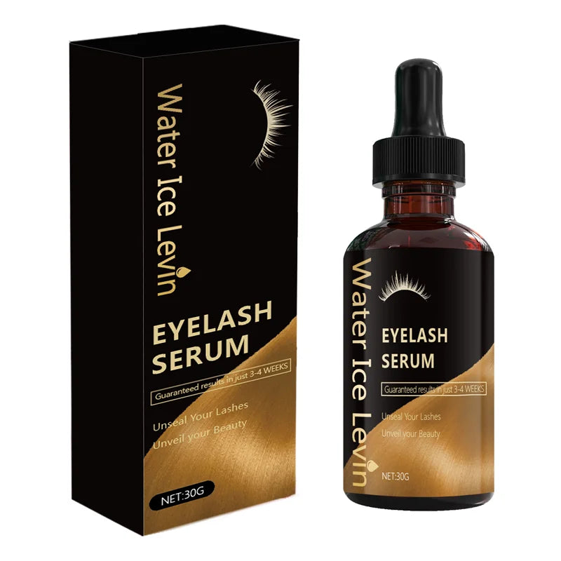 Eyelash Growth Serum – Castor Oil & Collagen | Fuller Lashes Eyelash Growth Serum Qme black 30g