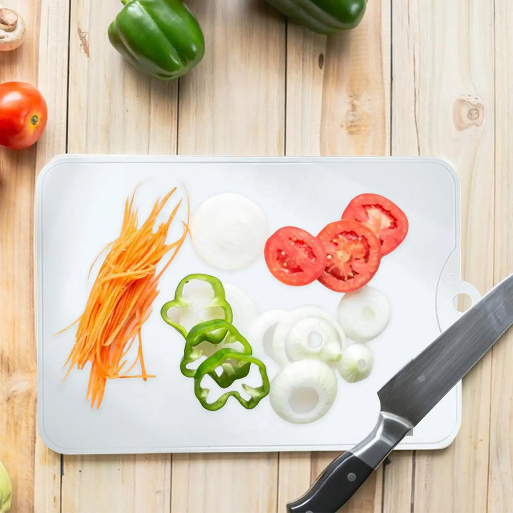 Flexible Non-Slip Cutting Mats – Thin Plastic Kitchen Boards Flexible Cutting Mat Qme