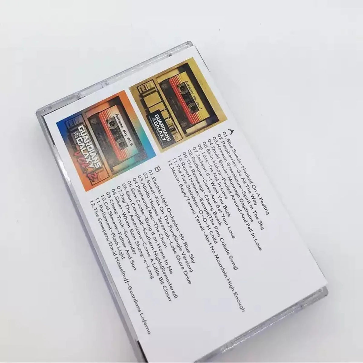 Retro Movie Cassette Tape Space Adventure Character Cover Retro Cassette Collectible Qme