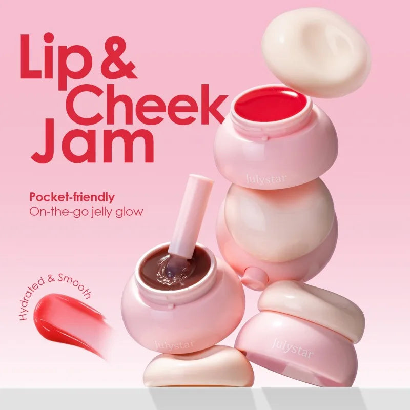 Qme Moisturizing Solid Lip Jelly Tinted Cheek Balm – 8 Shades Tinted Lip Balm Qme