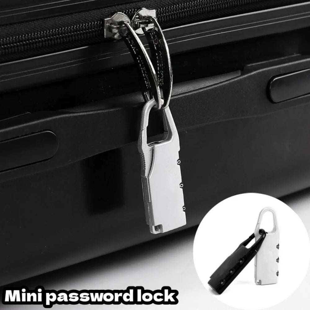 Zinc Alloy Mini Combination Lock – Secure Travel Bag Lock Travel Combination Lock Qme