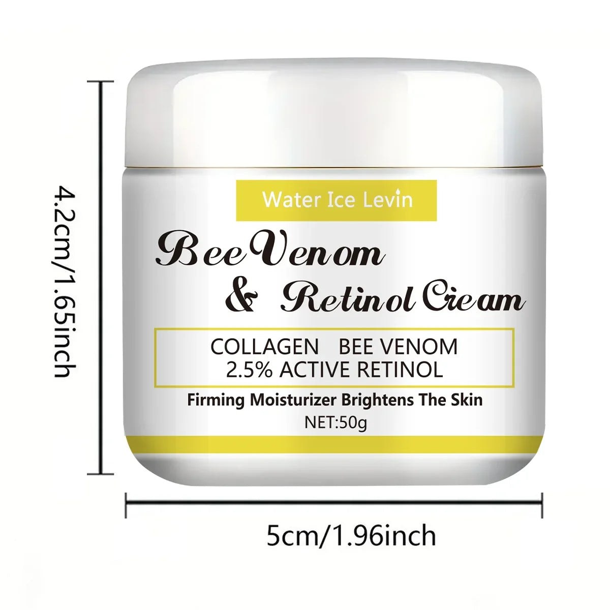 Bee Venom Retinol Cream – Natural Honey Moisturizing Lotion Moisturizing Face Cream Qme