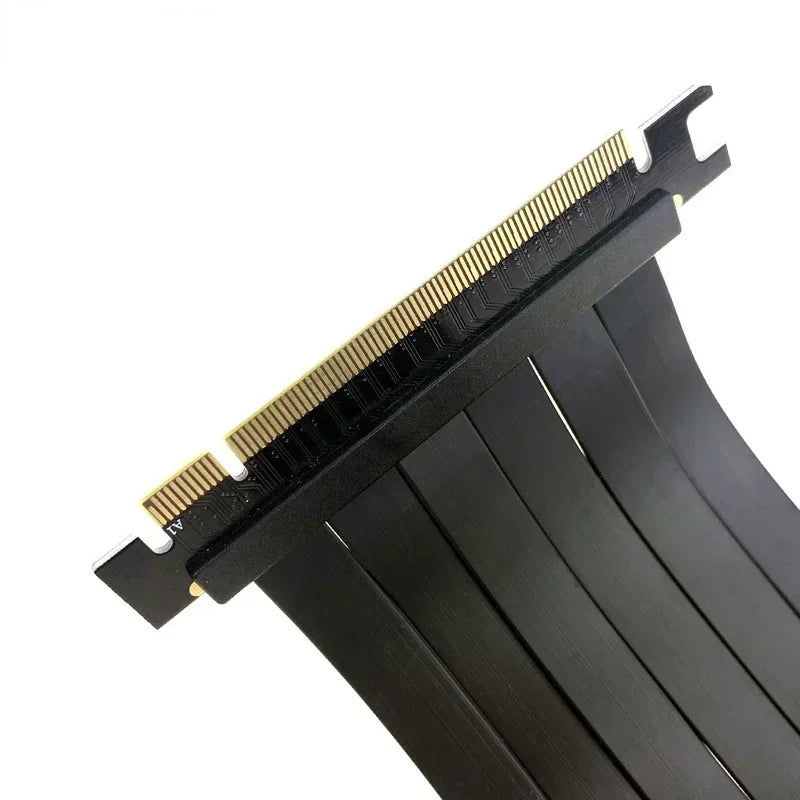 PCIe 3.0 x16 GPU Extension Cable Adapter 90° 180° Full Speed PCIe Extension Cable Qme
