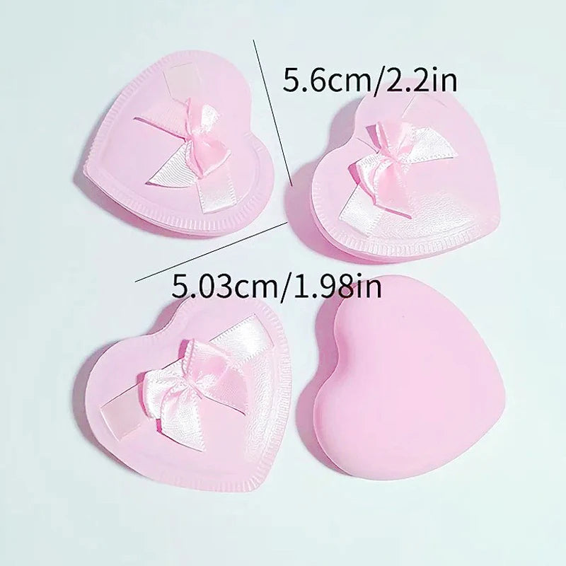 Cotton Candy Air Cushion Powder Puffs – Dry & Wet Use 2/5 Pack Makeup Powder Puff Qst