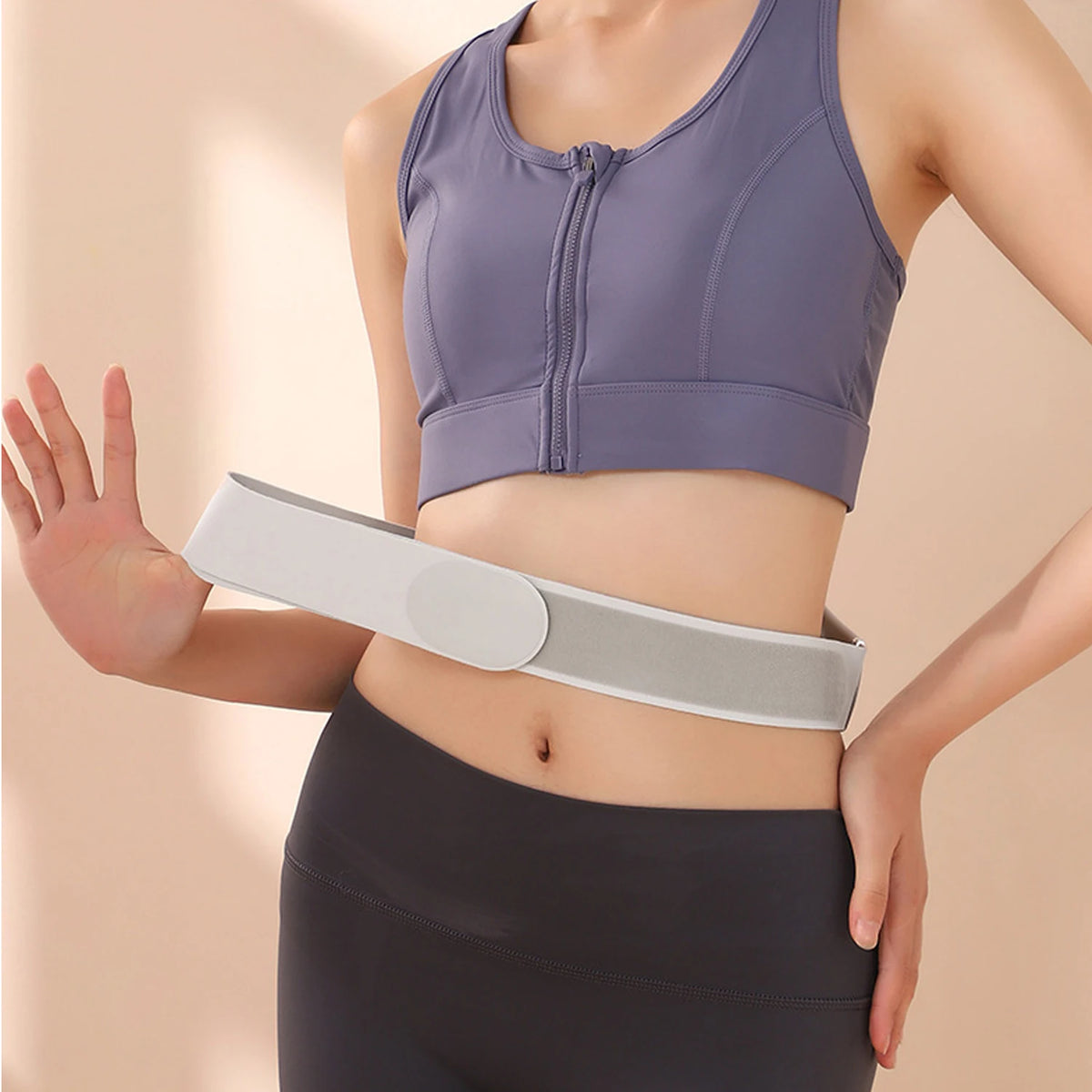 Suyzeko Waist Massager Belt – Heat, Red Light & Vibration Waist Massager Belt Qst