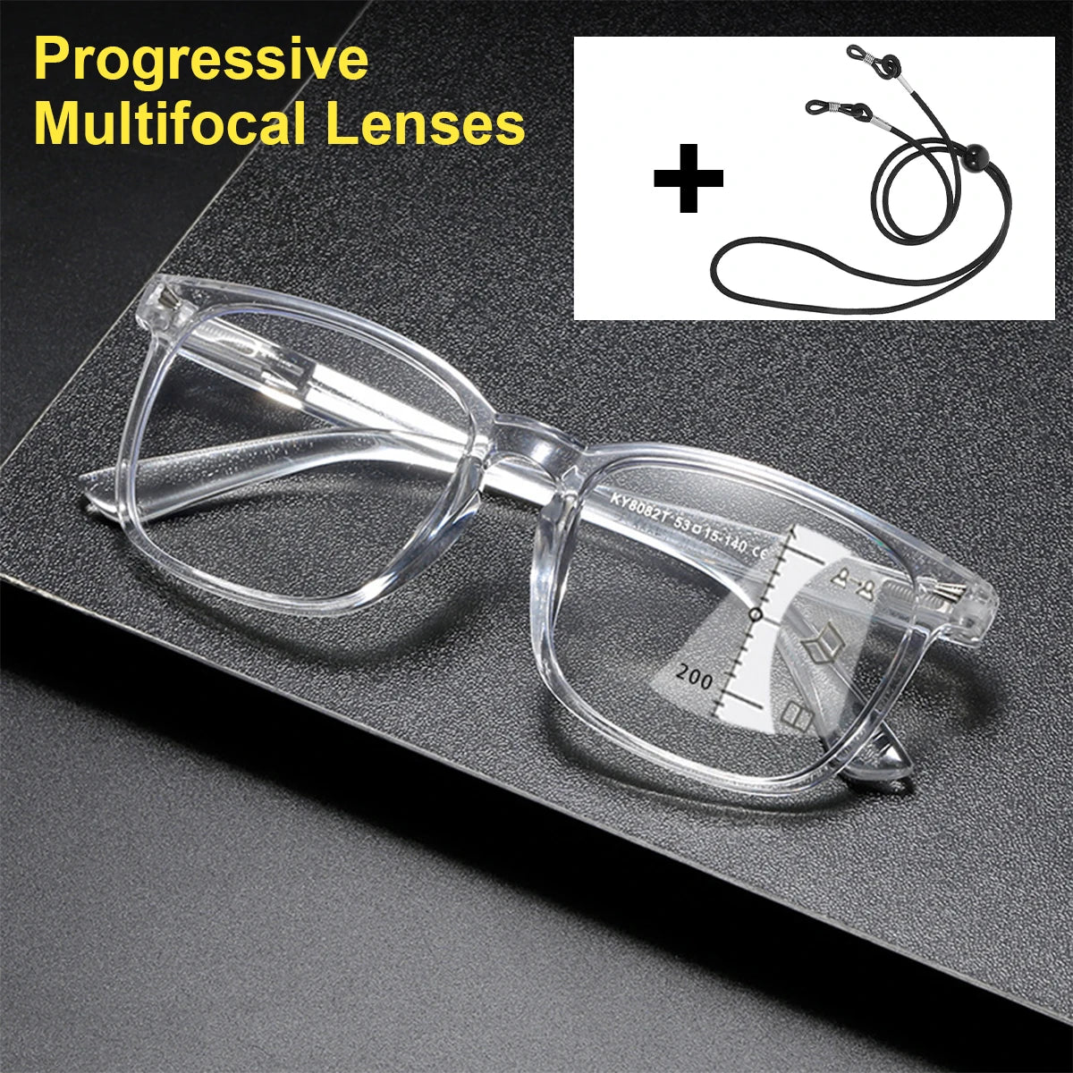 VOPHA Progressive Multifocal Readers – Blue Light Blocking Progressive Reading Glasses Qst