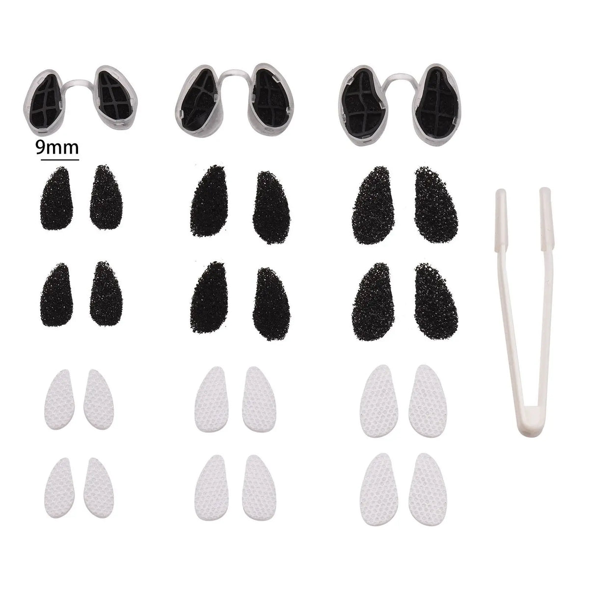 Activated Carbon Invisible Nasal Filter | Dual Protection S/M/L Nasal Air Filter Qme