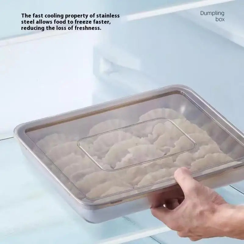 Stainless Steel Food Storage Box for Fridge | Meal Prep Food Storage Container Qme