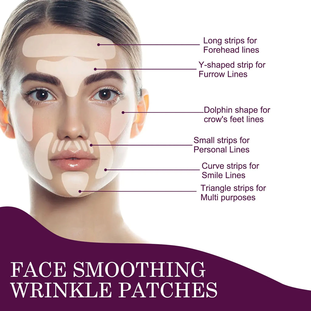 EELHOE Facial Firming Lifting Patch – Anti-Aging Wrinkle Care Facial Treatment Patch Qst