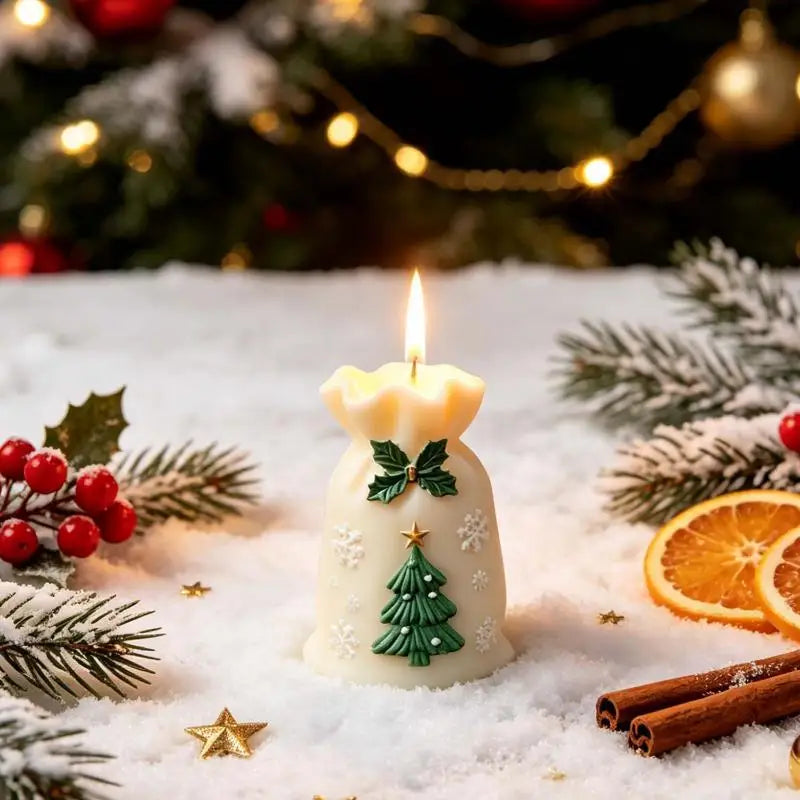 Santa Sack Silicone Mold – DIY Candles, Soap & Wax Melts Silicone Craft Mold Qme