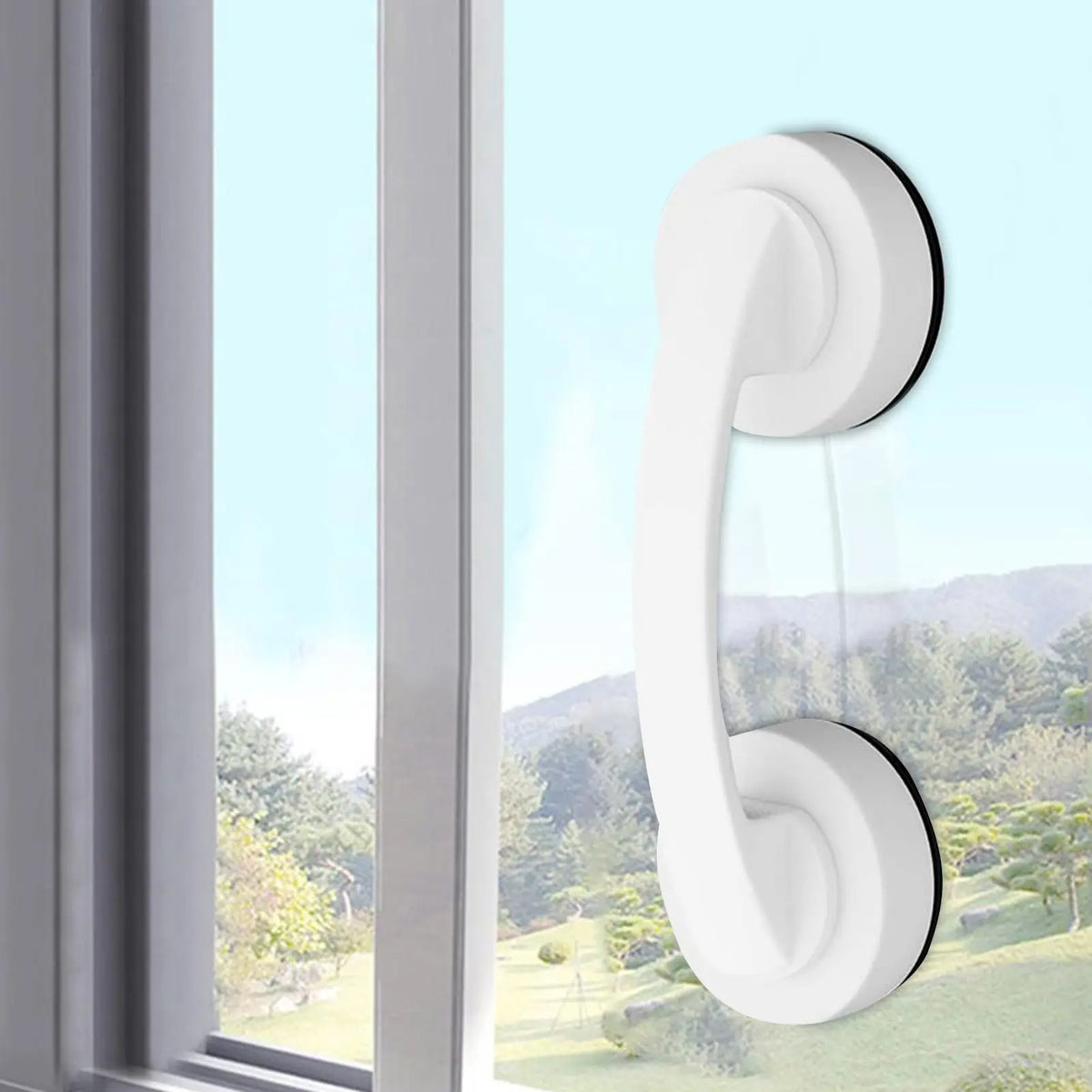 Suction Cup Door Handle for Glass Sliding Doors & Windows Suction Cup Handle Qme