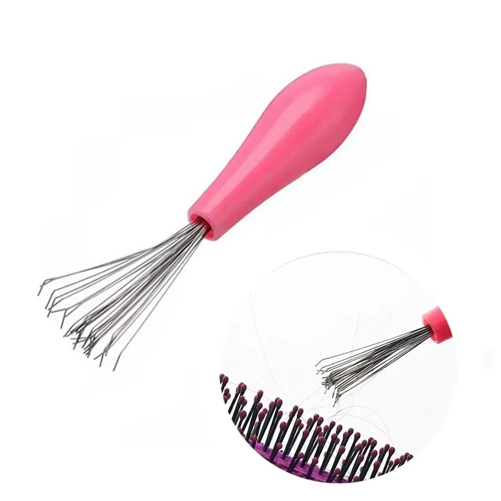 Hair Brush Cleaner Tool – Metal Comb & Bristle Detangler Hair Brush Cleaner Qme