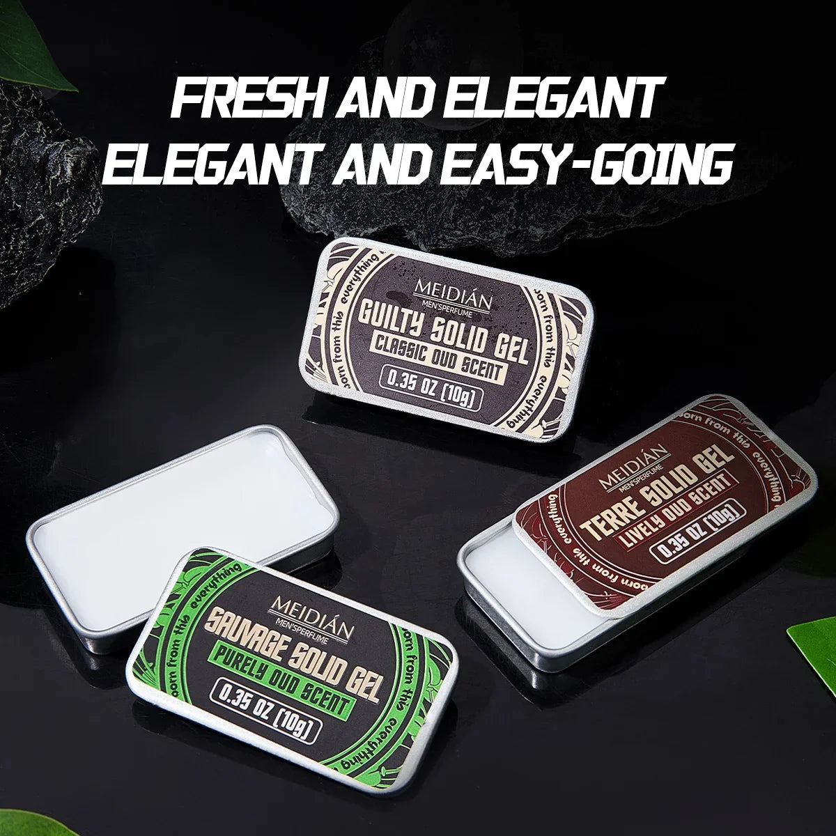 Solid Perfume for Men & Women – Fresh Portable Fragrance Solid Perfume Qme