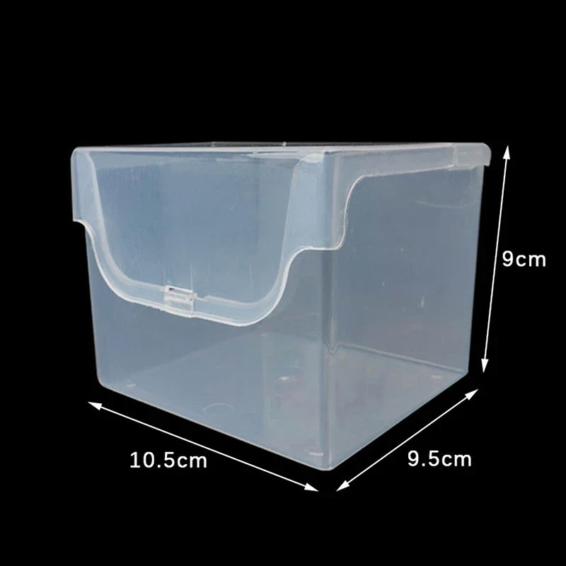 Transparent Storage Organizer Box for Photocards & Stationery Desk Storage Organizer Qme