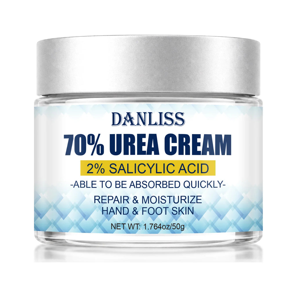 Lanemay 70% Urea Cream 2% Salicylic Acid – Feet & Hands 50g Foot & Hand Cream Qst Ivory 100g