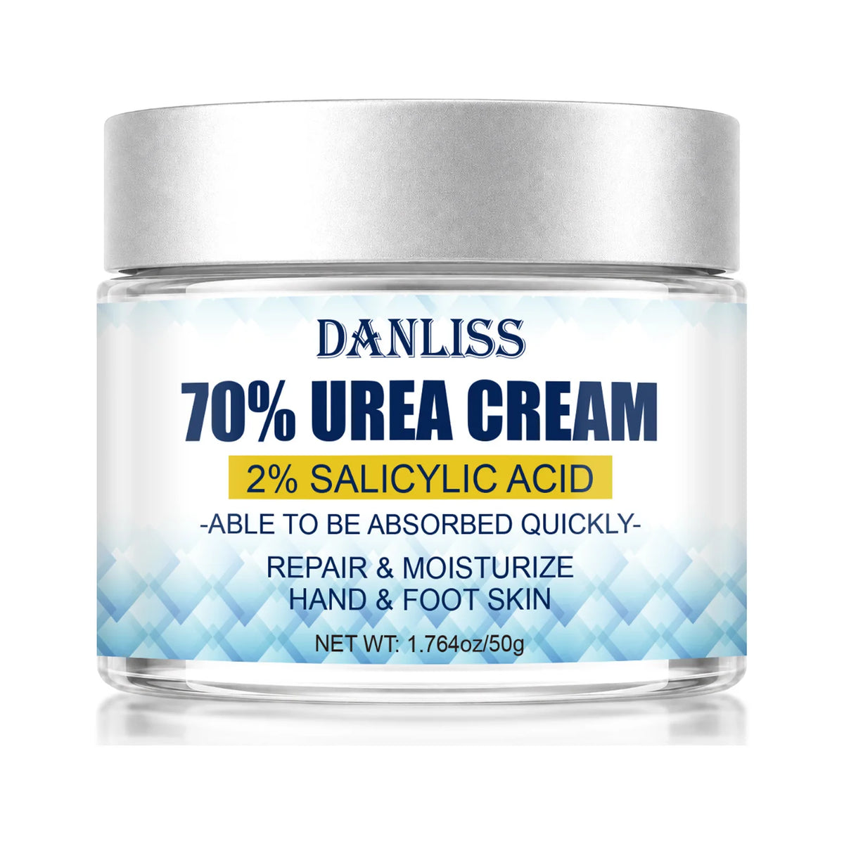 Lanemay 70% Urea Cream 2% Salicylic Acid – Feet & Hands 50g Foot & Hand Cream Qst Ivory 100g