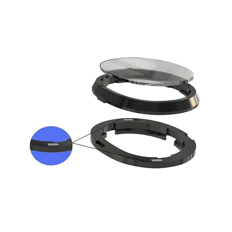 Quest 3 Magnetic Prescription Lens Frame | Quick Disassemble VR Lens Adapter Frame Qme