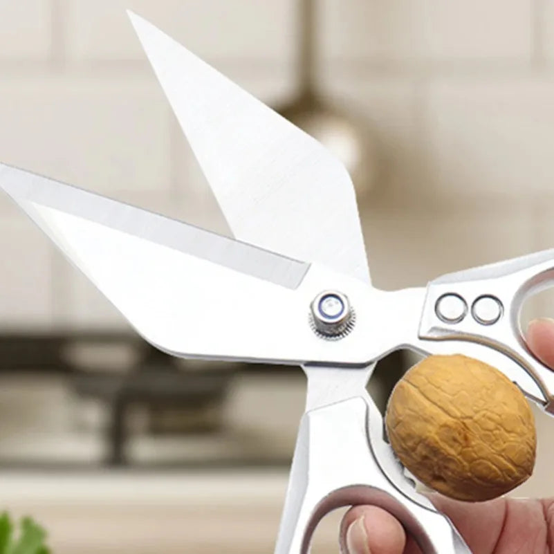 Heavy-Duty Stainless Steel Poultry Shears & Kitchen Scissors Kitchen Shears Qst