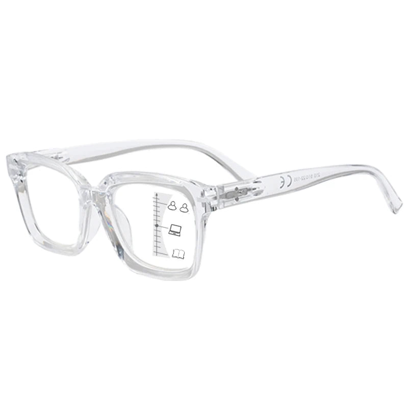 VOPHA Progressive Multifocal Glasses for Women +1.0–+3.0 Multifocal Glasses Qst 250 Clear
