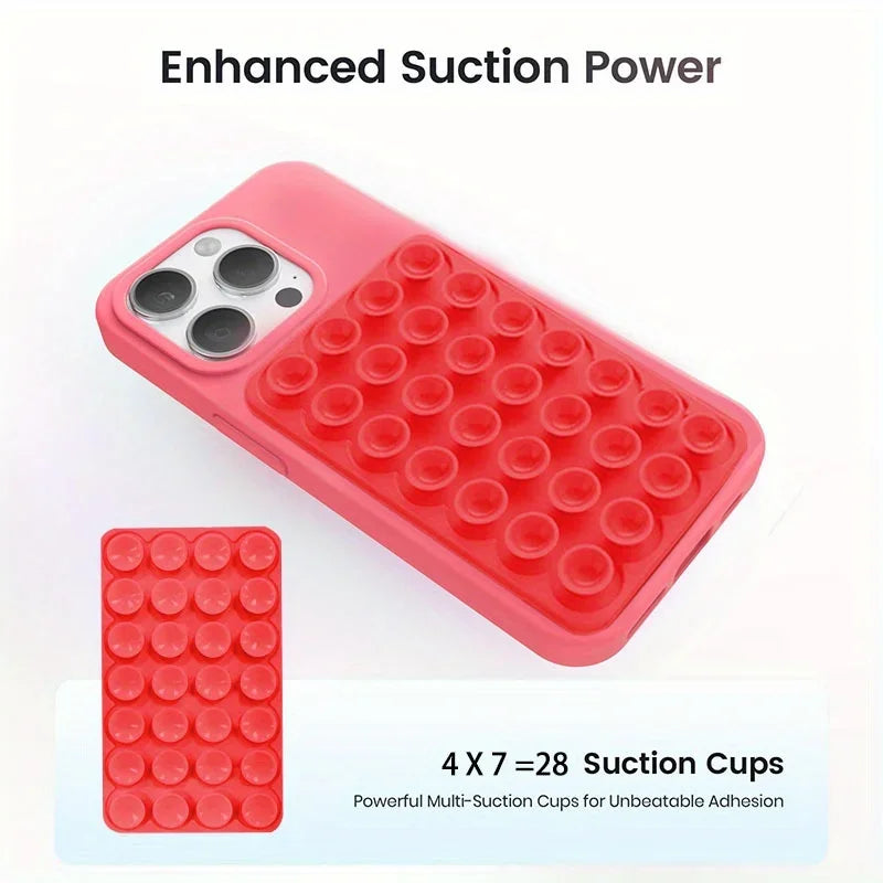Silicone Suction Cup Phone Mount – Hands-Free Grip Holder Phone Mount Holder Qme