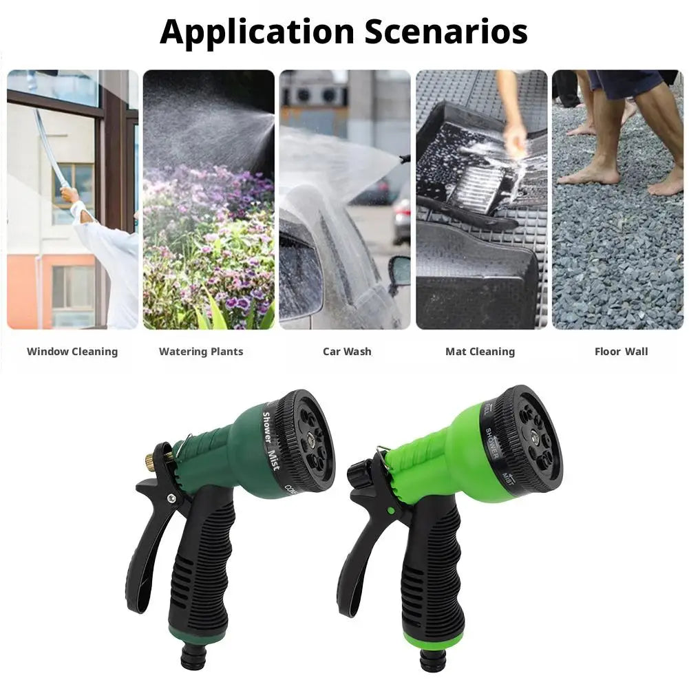 Adjustable Multi-Pattern Garden Hose Nozzle Sprayer Garden Hose Nozzle Qme