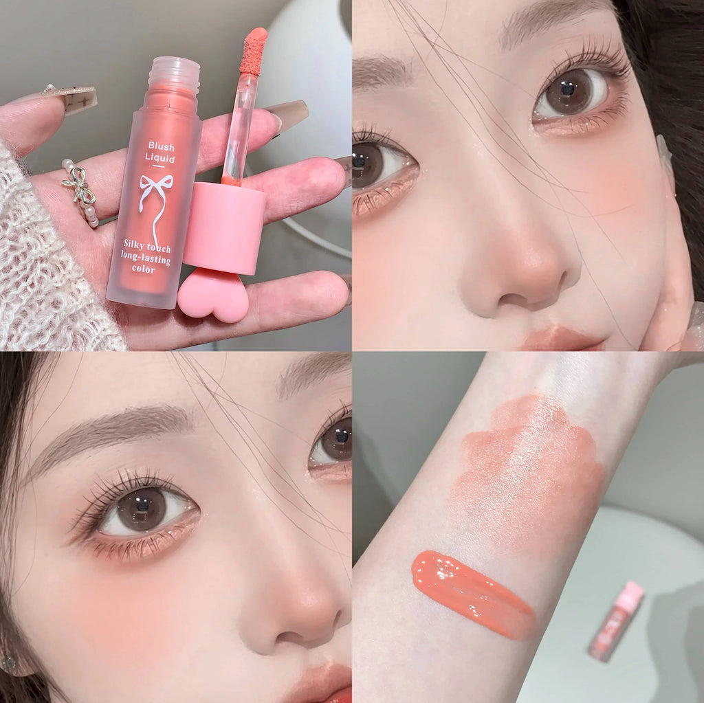 SHAQINUO Liquid Blush Natural Glow Sponge Brush – 6 Shades Liquid Blush Qme S9027-2