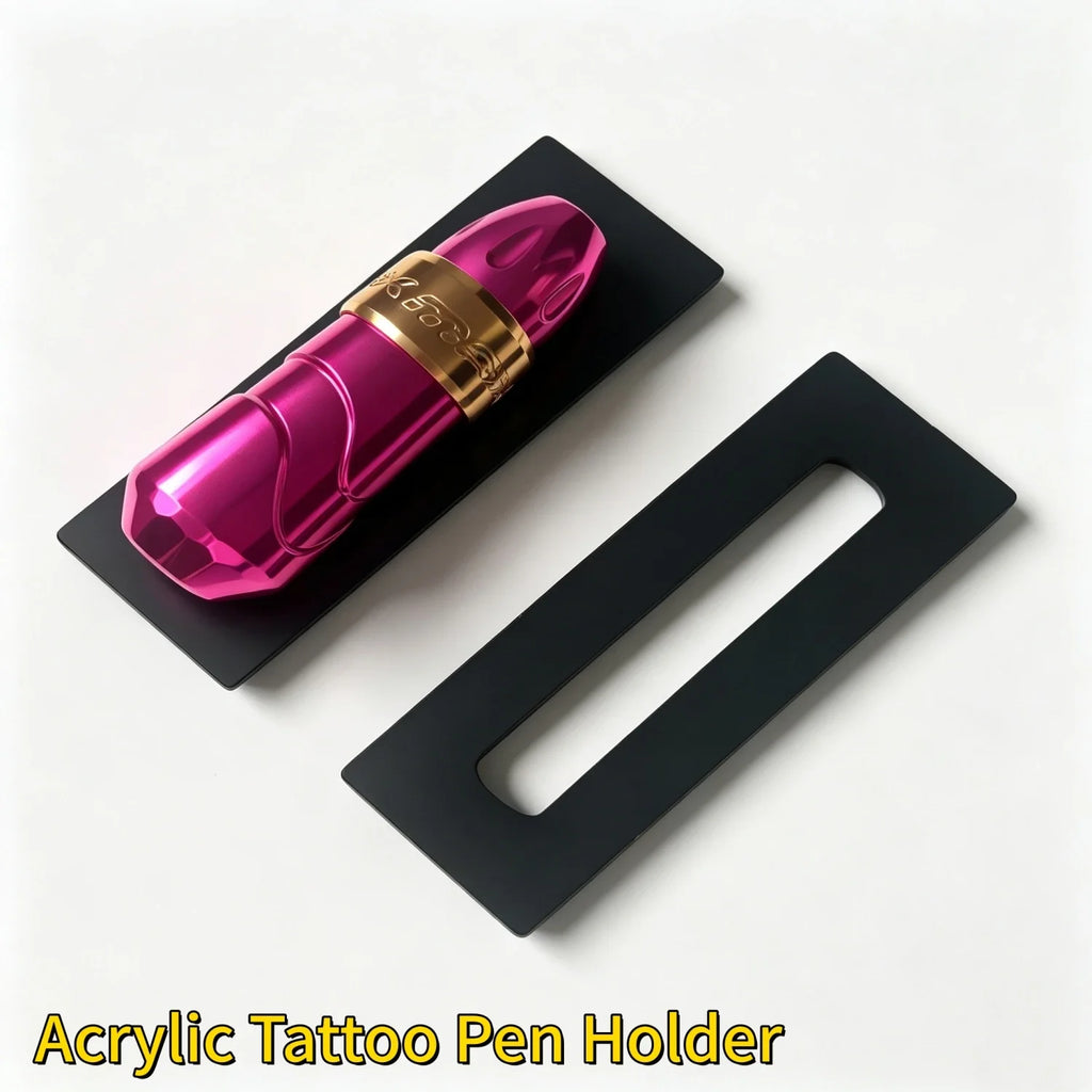 Acrylic Tattoo Pen Machine Display Stand & Holder Rack Pen Machine Stand Qme
